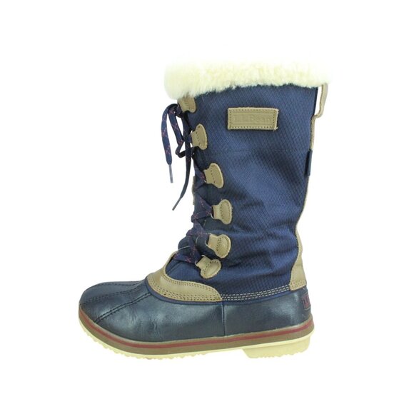 LL Bean Rangeley Insulated Pac Boots Tall Blue Size 10 M - Picture 1 of 9